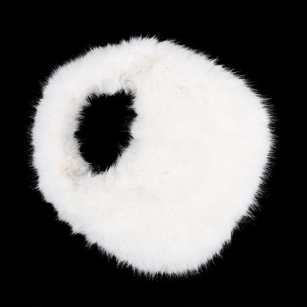 Modische Weiche Plüsch Halbmondtaschen für Damen Flauschige Kunstfell Damenhandtaschen Luxuriöse Kleine Tragetasche Weibliche Wintergeldbörsen