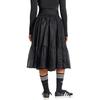 adidas Originals Fustă Maxi cu Bandă din Tul în Talie, Fashion, Largă, Confortabilă, Casual, Lungă, Fuste Femei, Negru, JJ0902