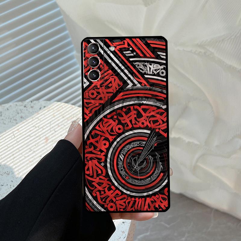 Pokras Lampas Art Graffiti Case For Samsung Galaxy S26 Ultra S21 S22 S23 S24 S25 Ultra S10 Plus S23 S25 FE Cover Funda