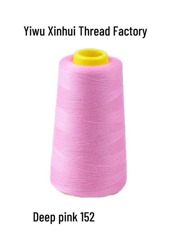 402 Polyester Sewing Thread, 3000 Yards, High-Speed, Multi-Color, Durable, In Stock
