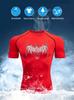 New Breathable Cycling Suit Summer Elastic Compression Sports Short-sleeved Men's Running Quick-drying T-shirt