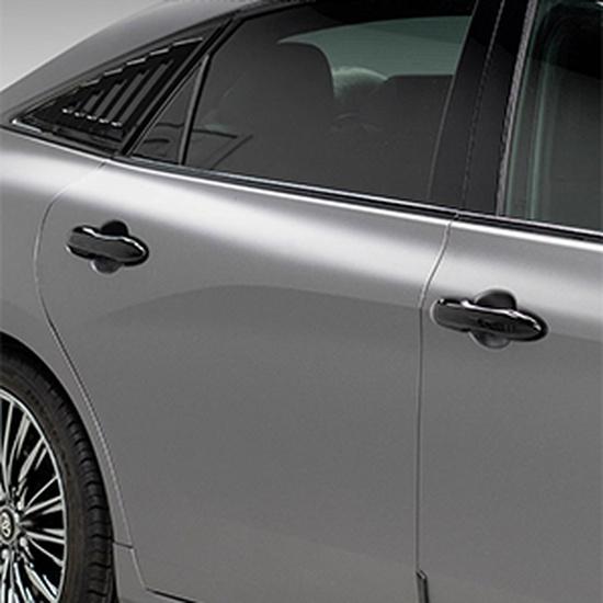 No Adhesive Snap-on Car Door Handle Cover Protector Compatible for Toyota 2018-2020 2021 2022 2023 2024 2025 2026 Camry 2019-2026 Corolla 2019-2022