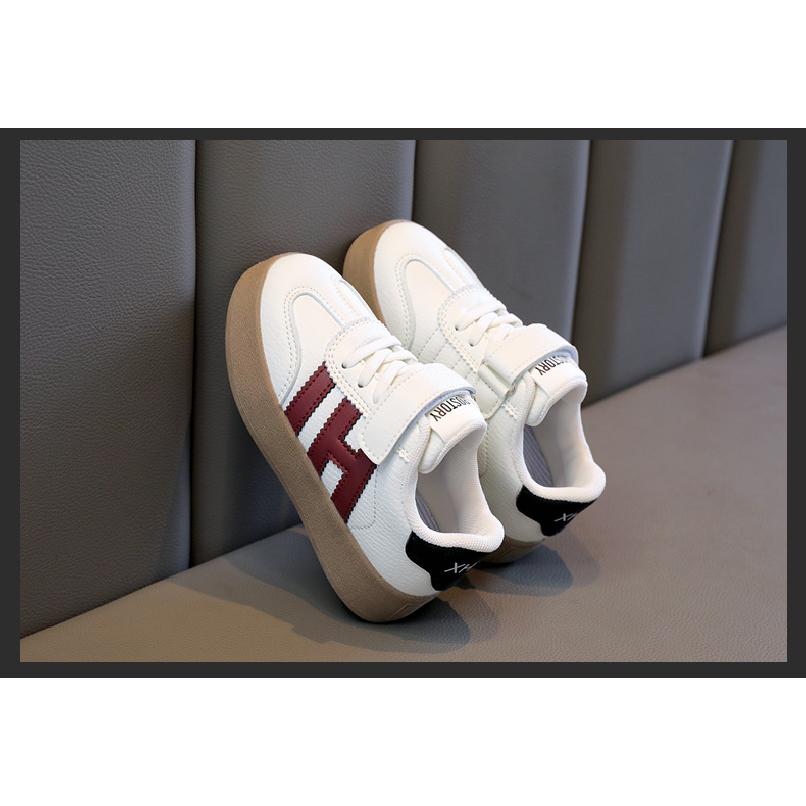 Mädchen Weiße Sneaker, Frühling und Herbst Neue Fleecegefütterte Sportschuhe, Freizeitschuhe für Ältere Kinder und Studenten