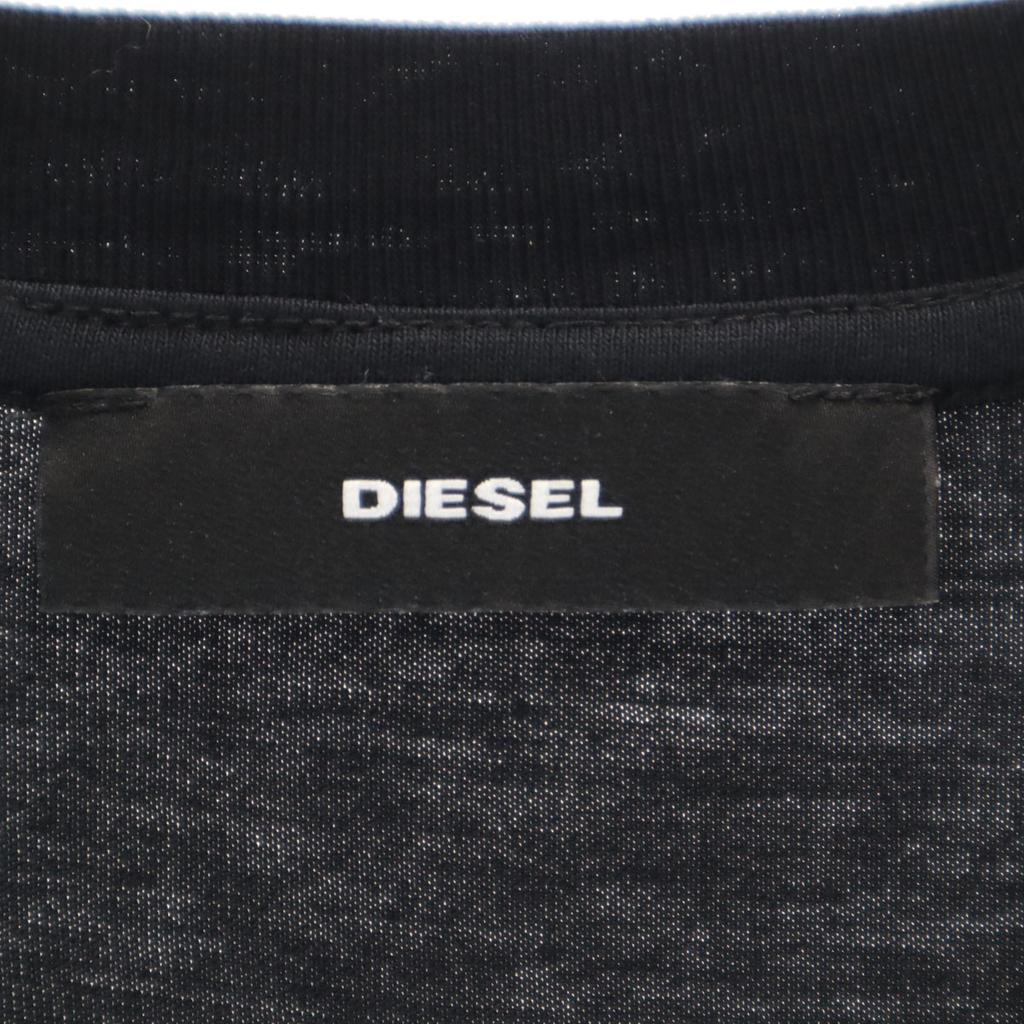 Diesel Short Sleeve T-shirt XS Black Men's Used
