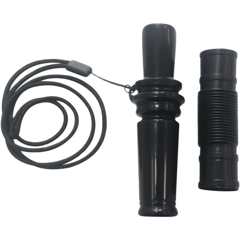 Premium-Hunting Whistle, Realistic Deer Call With Outdoor Sounds, Doe Fawn Call Featuring Lanyard чёрный