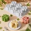 Four-Leaf Clover Design Silicone Chocolate Mold French Mousse Cake Mould Dessert Baking Tools Kitchen Silicone Bakeware