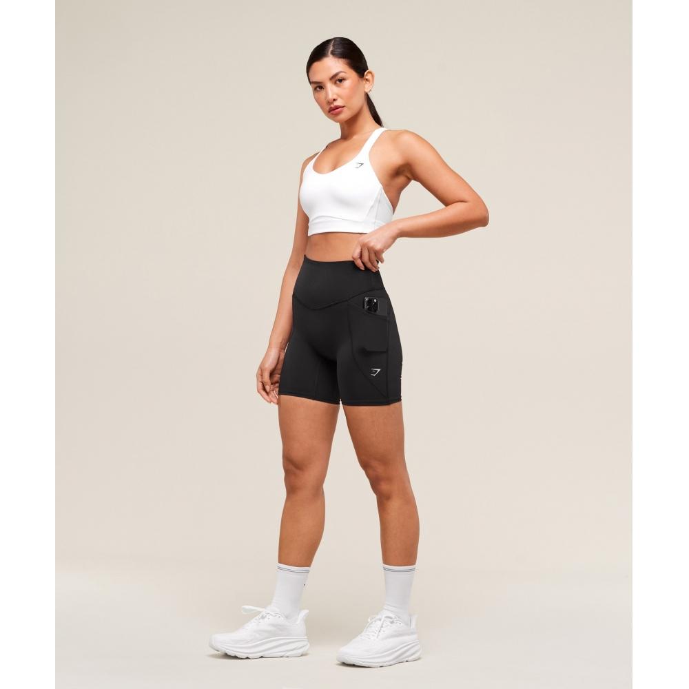 Gymshark Running Pocket 6  Shorts Black B3c7r Bb2j