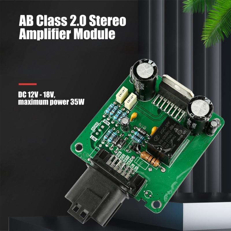 Premium PCB Digital Amplifier Board AB Class Stereo Design For Enhanced Sound Performances Intelligent Temperature Control