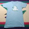 Vtg 1981 Another Woman For Peace T-Shirt S/M Light Blue Disarm Nuclear Weapons