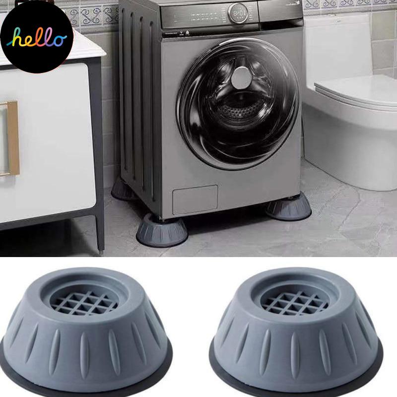 4Pcs Anti Vibration Feet Pads Was Ng Mac Ne Rubber Mat Anti-Vibration Pad Dryer Non-Slip Universal Fixed Was Ng Mac Ne Stand