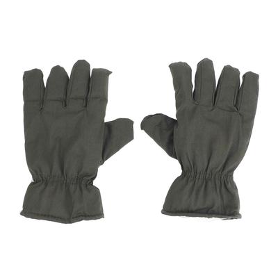 Warm Gloves Men Women 5 Finger Outdoor Cold Storage Weather Proof Berber Fleece Lined Thickened