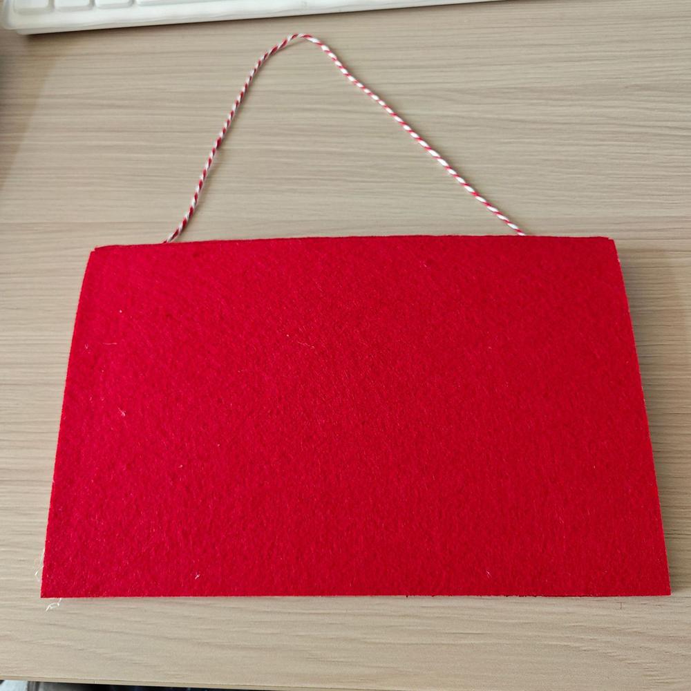 Christmas Felt Envelope Bag for Candy, Christmas Tree Ornament Hanging Decor, Xmas Party Gift Packaging