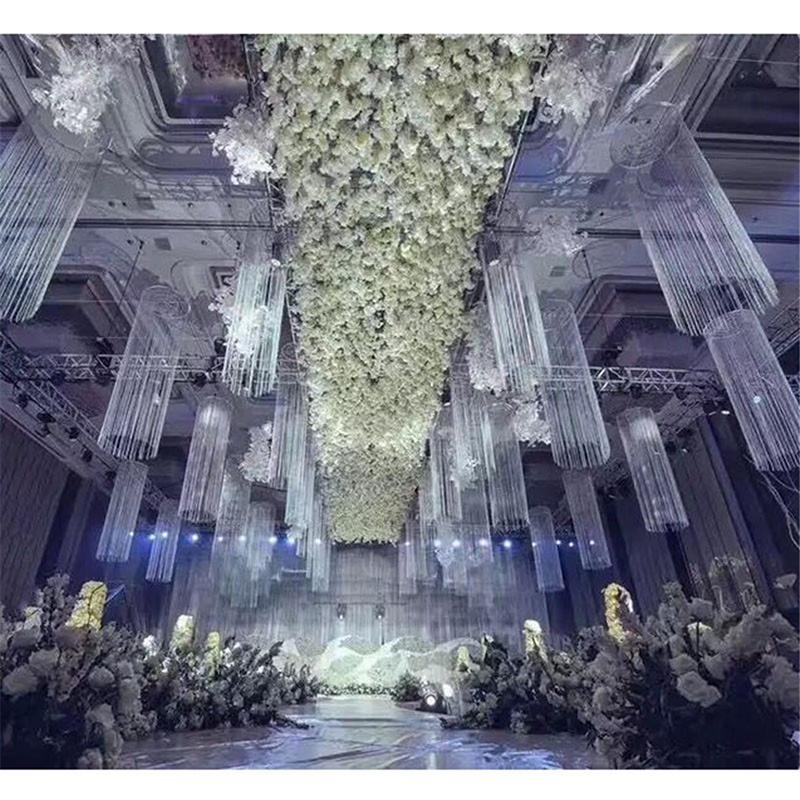 Luxury Crystal Curtain Flash Line Shiny Tassel String Door CurtainWindow Room Divider Home Decoration Cortinas 2025