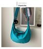 Women's Trendy Large Capacity Crossbody Bag - Autumn/Winter 2021, Casual Lightweight Oxford Cloth, Korean Style Dumpling Design
