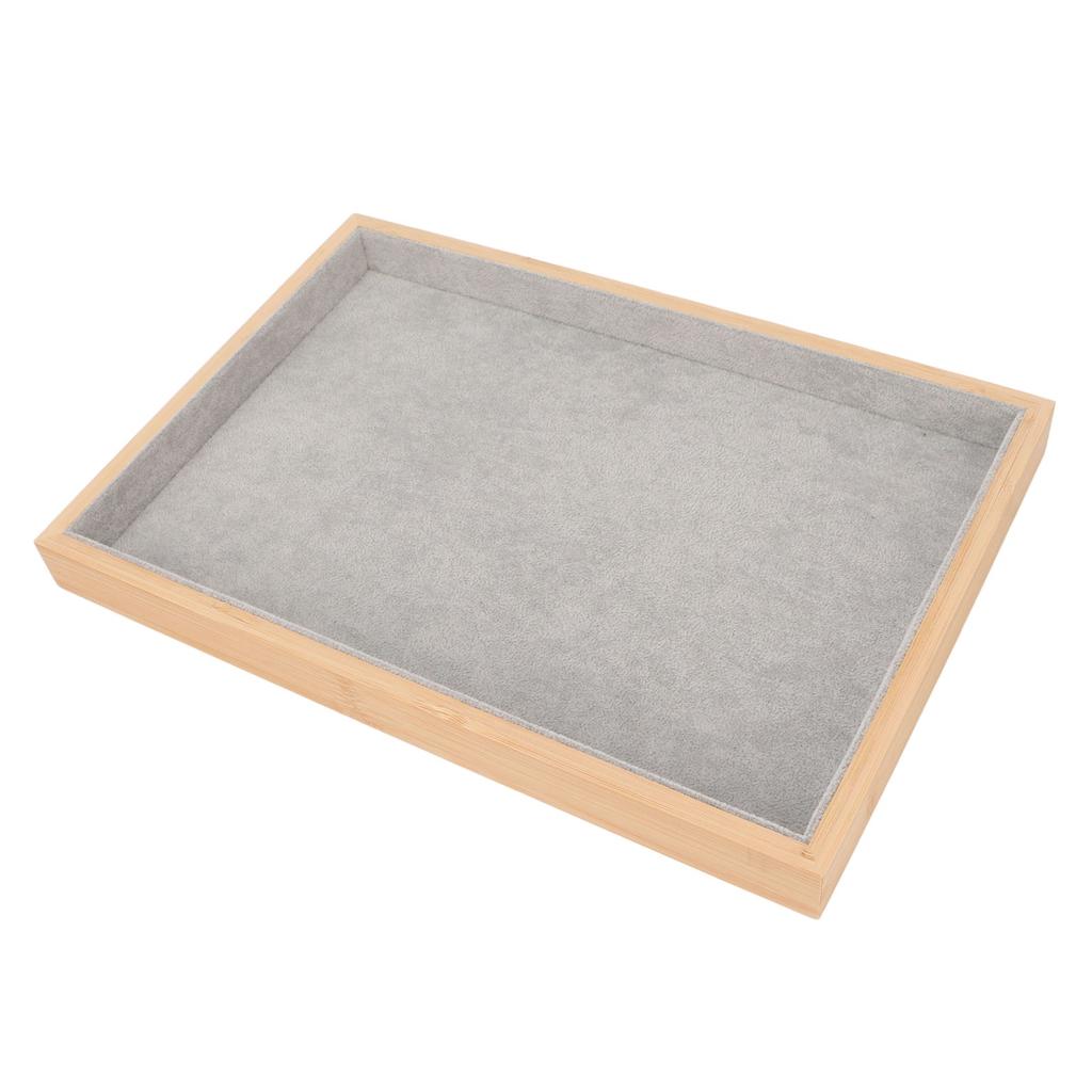 Dřevěný zásobník na šperky Classic Elegantní víceúčelové zásobníky na šperky odolné proti poškrábání na náušnice