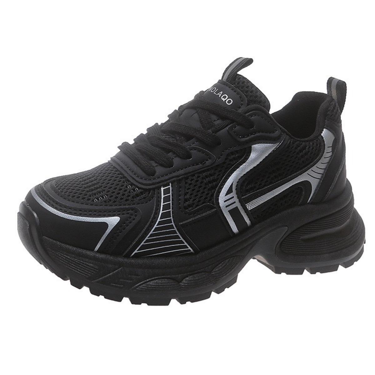 

Женские модные кроссовки Новые повседневные кроссовки для бега Дизайн Роскошная женская обувь Дышащие теннисные туфли Обувь на платформе 40