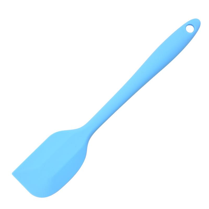 Silicone Spatula for Baking and Cake Decorating - One-Piece, Easy-to-Clean, Colorful Macaron Design