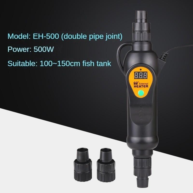 Aquarium External Heater Digital Display Constant Temperature Heating Rod Fish Tank Filter Barrel External Heating Device