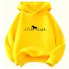 Sweat à capuche Design Cœur d'Amour Cheval pour Enfants Chat Sweat à Capuche Enfant pour Garçons Filles Automne Animal de Dessin Animé Sweats à Capuche Décontractés
