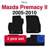 Basic Velour Floor Mats For Mazda Premacy Ii Minivan (2005-2010)