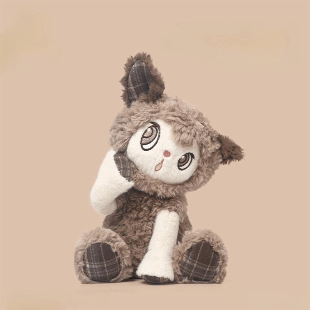 Black Cat Cat Doll Cute Design Plush Doll Kitten Model Plush Toy  Kids Gift