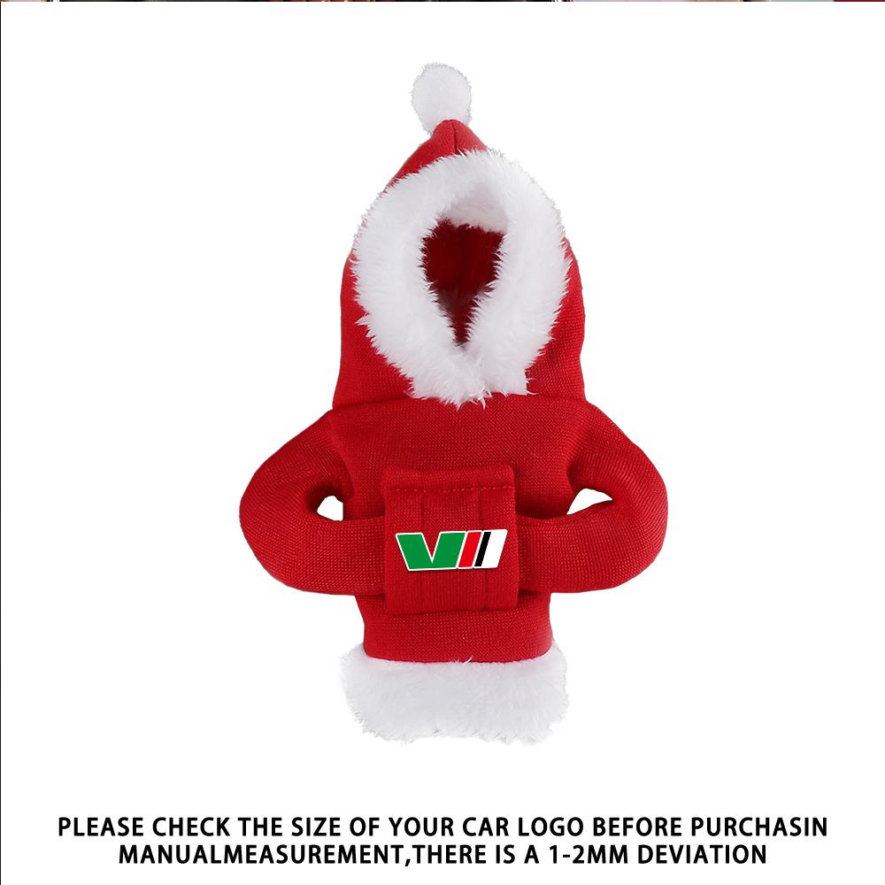 Car Gear Lever Shift Cover Shift Sweatshirt Hoodie Christmas Decoration For Skoda Rapid Octavia A5 7 RS Kodiaq Fabia Kamiq Karoq xknp33