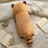 1.2/1.6M Giant Size Long Raccoon Plush Toys Stuffed Animals Throw Pillow Cute Red Panda Plushie Toy Gift For Kids Xmas Present