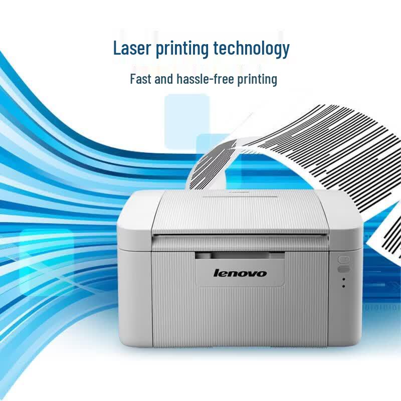 Lenovo Black and White Laser Printer CN Plug (adapter Included)