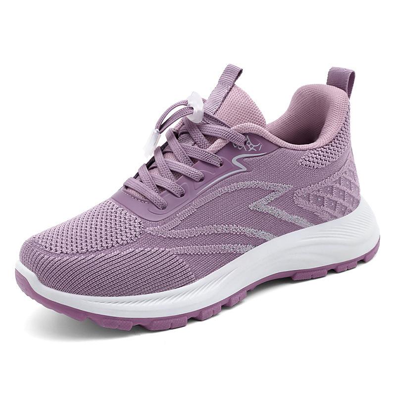 Women's shoes 2025 autumn mother shoes cotton mouth walking shoes elderly sports and leisure shoes downstream 2025 shoes