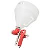 Air Texture Spray Gun, 4.5L Air Hopper Spray Gun, Professional Drywall Texture Painting Sprayer with 3 Nozzles (3.5mm, 6mm, 8mm) for Popcorn,