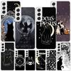 Hexe und Katze Bunte Niedliche Handyhülle für Samsung Galaxy Note 20 Ultra 10 Pro 9 8 S10 Lite S9 Plus S8 + S7 Edge Einzigartige Hülle Co