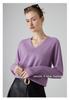 2023 Autumn/Winter Women's Cashmere V-Neck Loose Knit Sweater