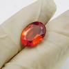CERTIFIED Natural Orange Sapphire Oval Cut 8.10 Ct Loose Gemstone Ring Size
