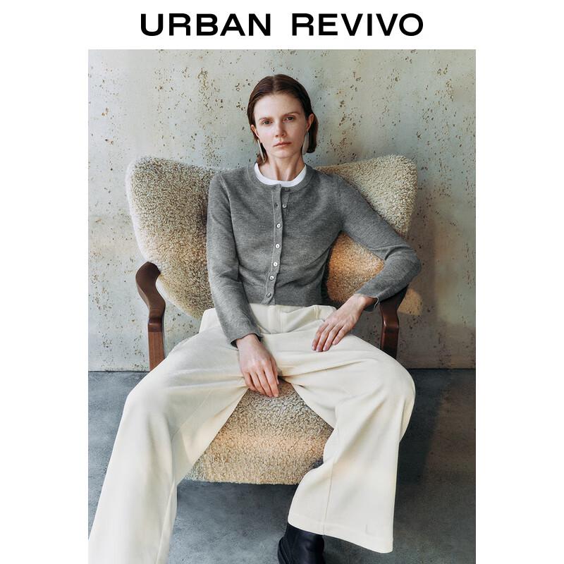 

UR Women s Color-Block Faux Two-Piece Knit Cardigan XS