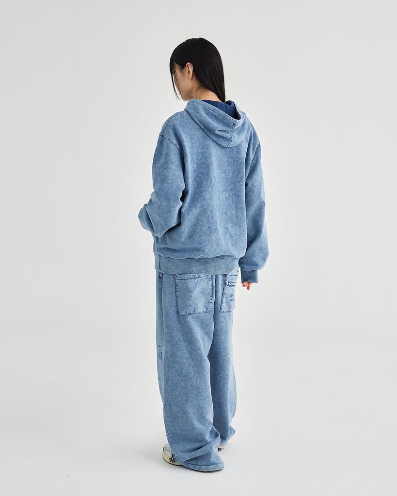 AEIAEIAE Symbol Logo Jogger Pants [Denim]