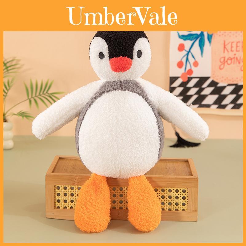 Pingu Plush Doll With Longhair Material For Children And Sleep Aid