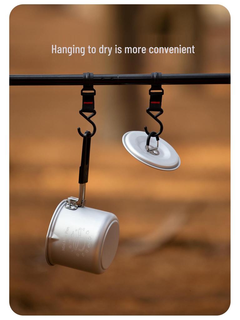 Portable Aluminum Alloy Milk Pot for Outdoor Camping and Picnics - Lightweight Kettle and Stew Pot