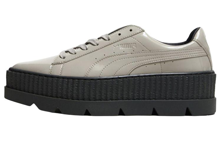 PUMA Pointy Creeper Rihanna Fenty Patent Dove Women s 366270-02 38.5