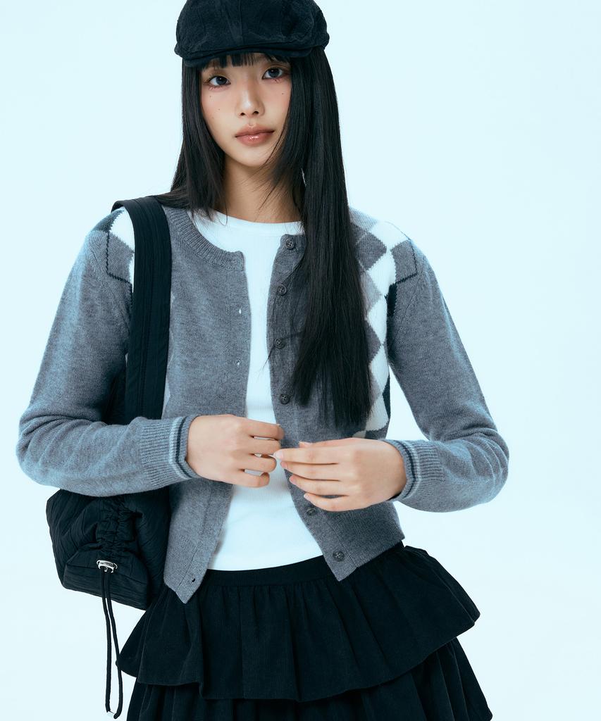 MIXXO Corduroy Tiered Mini Skirt_Miwwhg33Ss