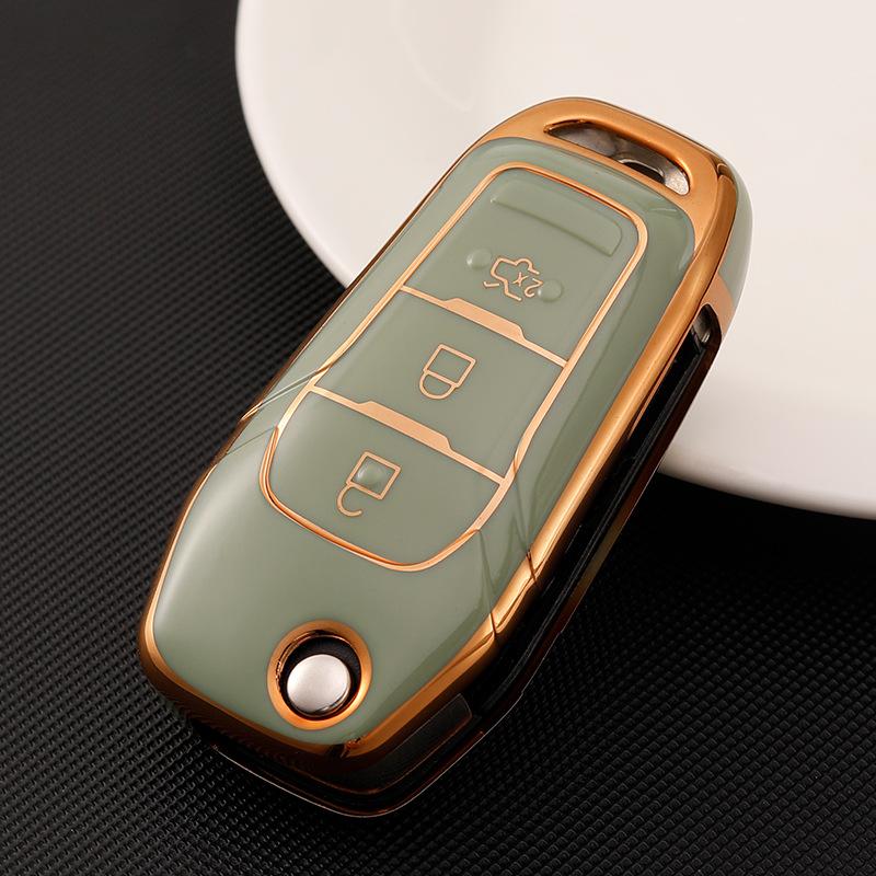 Ford Mondeo Key Set for Fox Wingbo Fiesta Forrest Lincoln Mustang TPU All-inclusive Shell