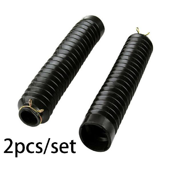 2x Чехлы-пыльники передней вилки мотоцикла, гофры, ботинки, защитные чехлы на амортизатор вилки