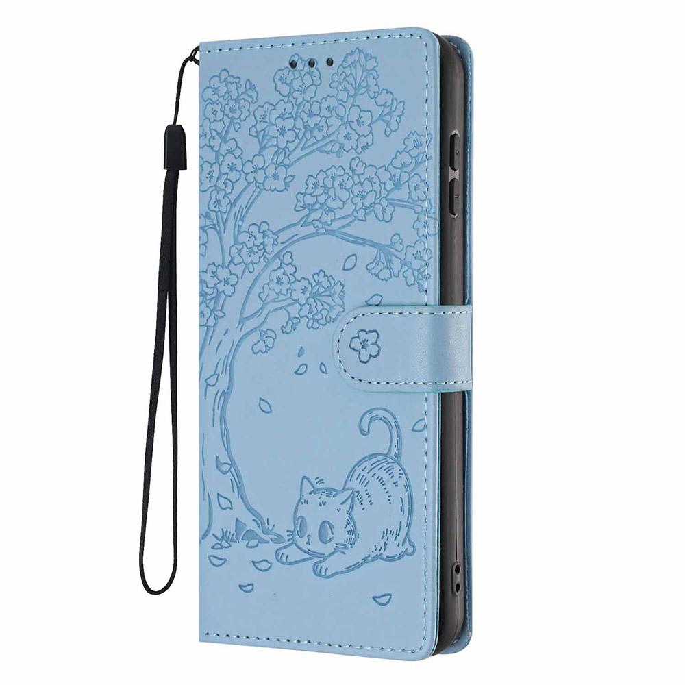 Luxury 3D Embossed Leather Wallet Case For Samsung Galaxy A04S A04 A04E A02S A03 Note 20 Ultra 10 S9 S8 Plus S7 Edge Phone Cover
