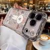 Browns Bear Conys Rabbit Phone Case for Google Pixe 10 9 9A 8 8A 7 7A Pro XL 5G Anti-drop Transparent Soft Cover