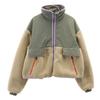 Switching Bore Jacket XS Khaki Women Used
