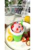 Silicone Smoothie Shaker Cup for Quick Homemade Ice Beverages