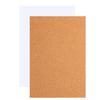 Adhesive Wood Base Covers 1mm Thick 8 Pack Cork Board Tile Note Sheet for DIY Projects Photo Wall Decoration Supplies