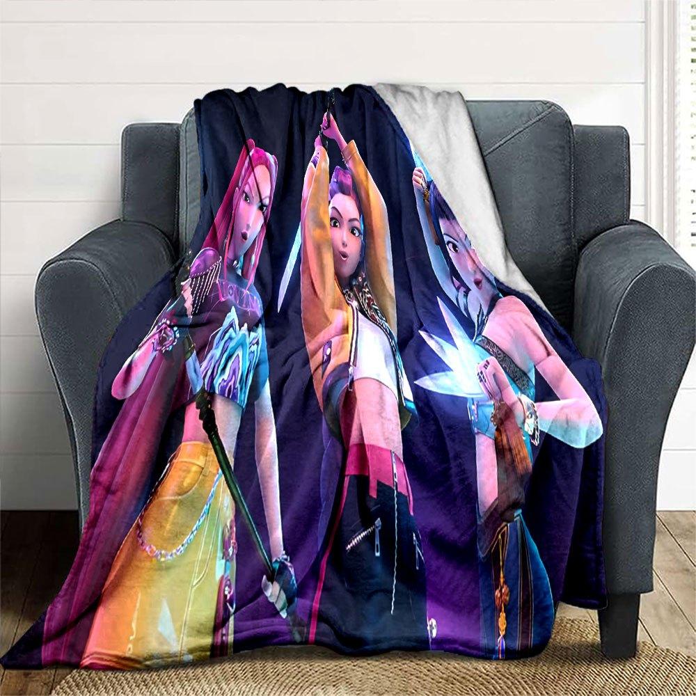 1pc hunter x (15) Blanket Soft Warm Throw for Home, Office, Travel All Season Cozy Bedding Gift, Office Cozy AccessoryB1