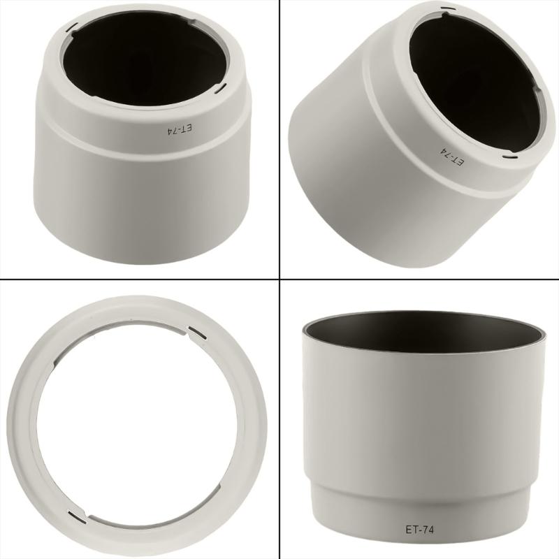 ET74 Replacement Bayonets Mount Lens Hoods Camera Lens Adapter for EF 70-200mm f/4L IS EF 70-200mm f/4L Lens