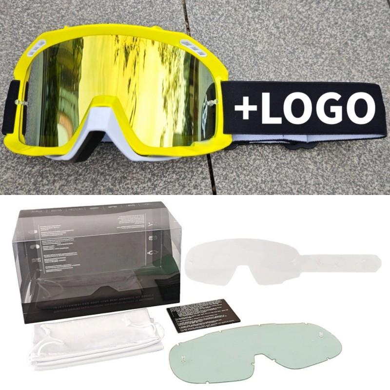 Outdoor Cycling Goggles Mountain Bike Dirt ATV Snowboarding Windproof Sport Sunglasses With Interchangeable Lenses