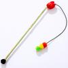 Cat Toys Colorful Flower Stick Cat Toys Interactive Wool Ball Tassel Sticks Toy for Cats Scratching Long Handle Toy Pet Products
